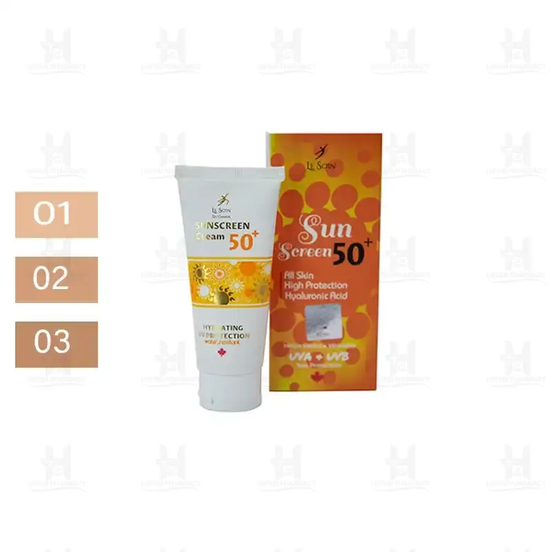 کرم ضد آفتاب رنگی لوسوئن SPF50 حجم 50 میلی لیتر