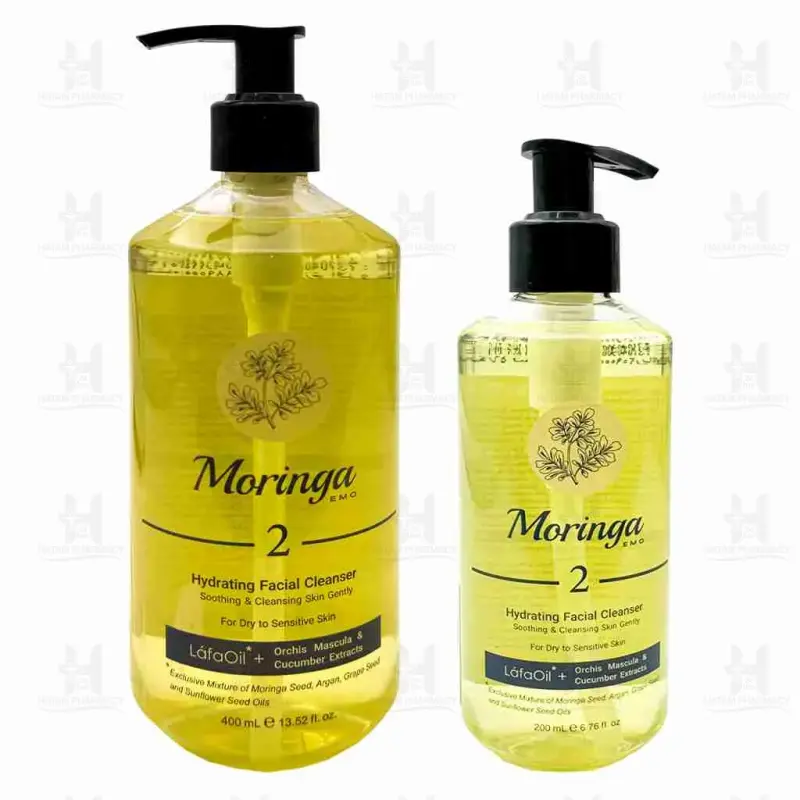 ژل شوینده پوست خشک مورینگا