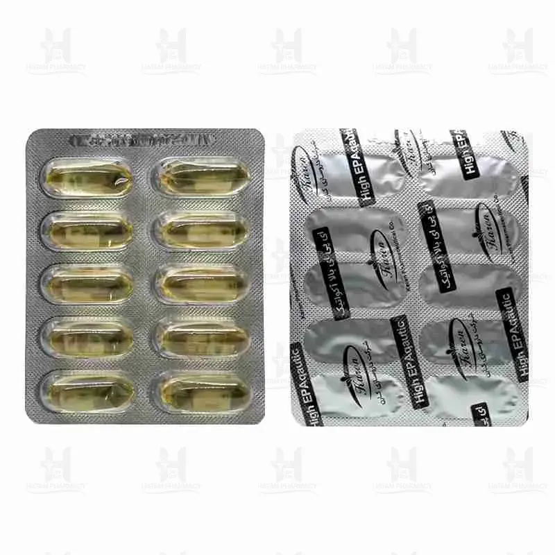 کپسول روغن ماهی حاوی EPA بالا آکواتیک کارن 30 عددی