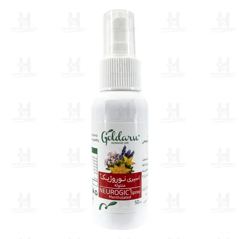 اسپری نوروژیک منتوله گل دارو 50 میلی لیتر