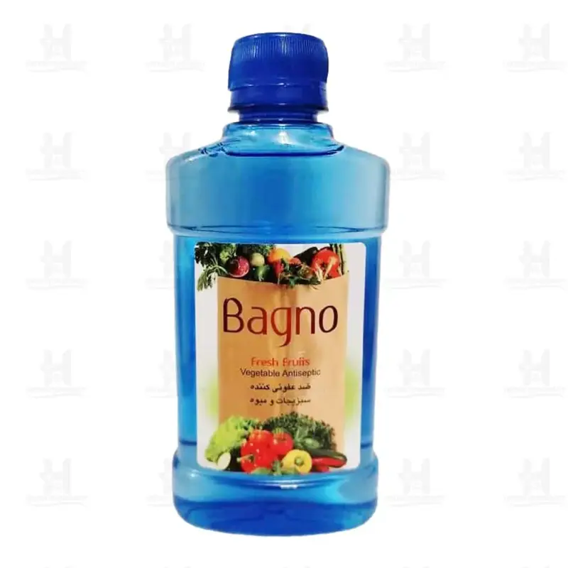 مایع ضد عفونی کننده میوه و سبزیجات باگنو 250 میلی لیتر