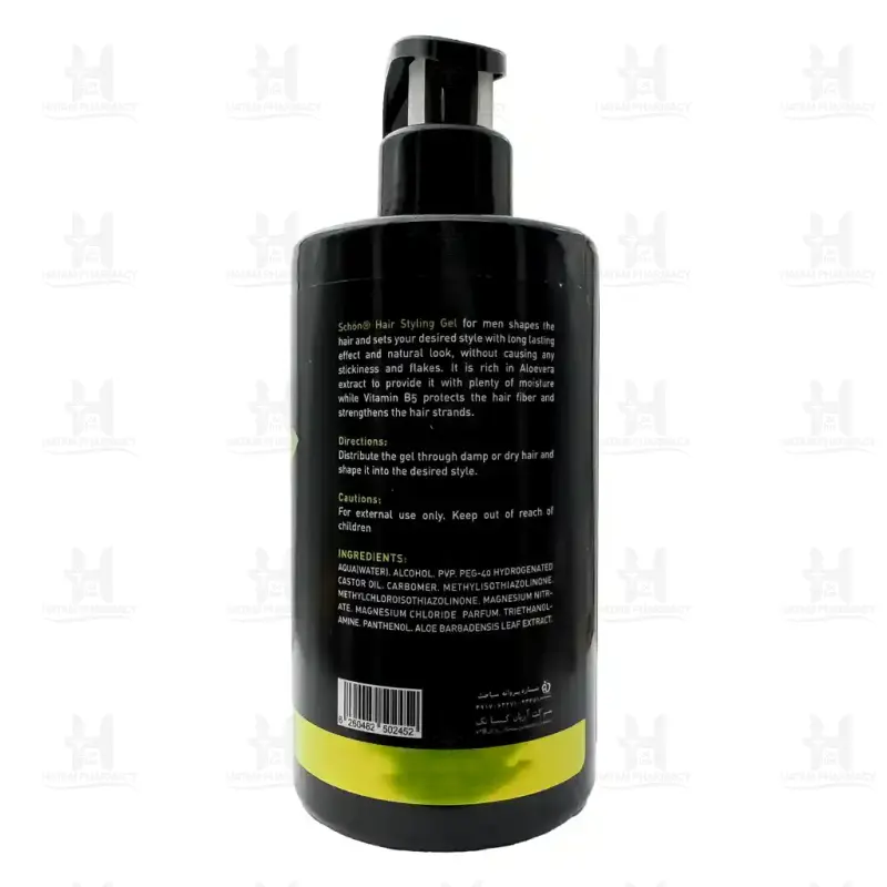 ژل مو سر مردانه شون 350 میلی لیتر