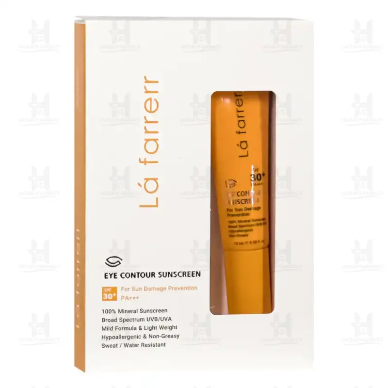کرم ضد آفتاب دور چشم مینرال SPF30 لافارر 20 میلی لیتر