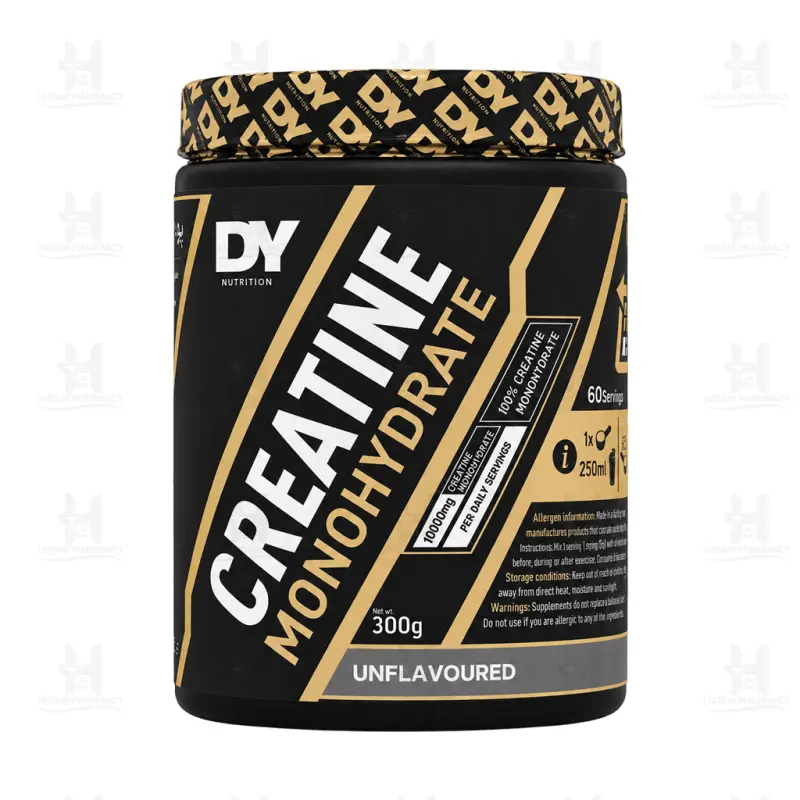 پودر کراتین مونوهیدرات دی وای نوتریشن 300 گرم
